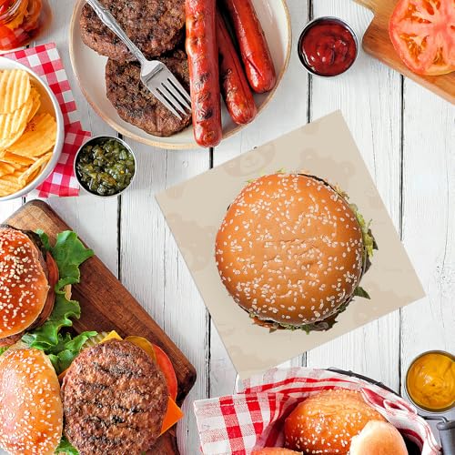 Papel antigrasa para embalaje de alimentos con diseño delicado de 500 hojas 5