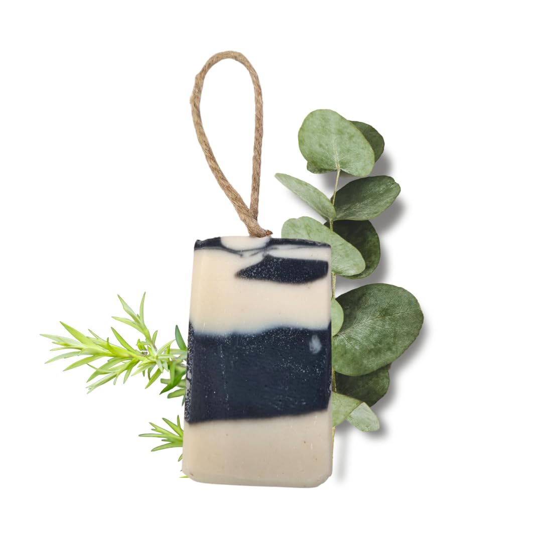 Into the Night Soap On A Rope, Handcrafted Vegan Soap - Image 4