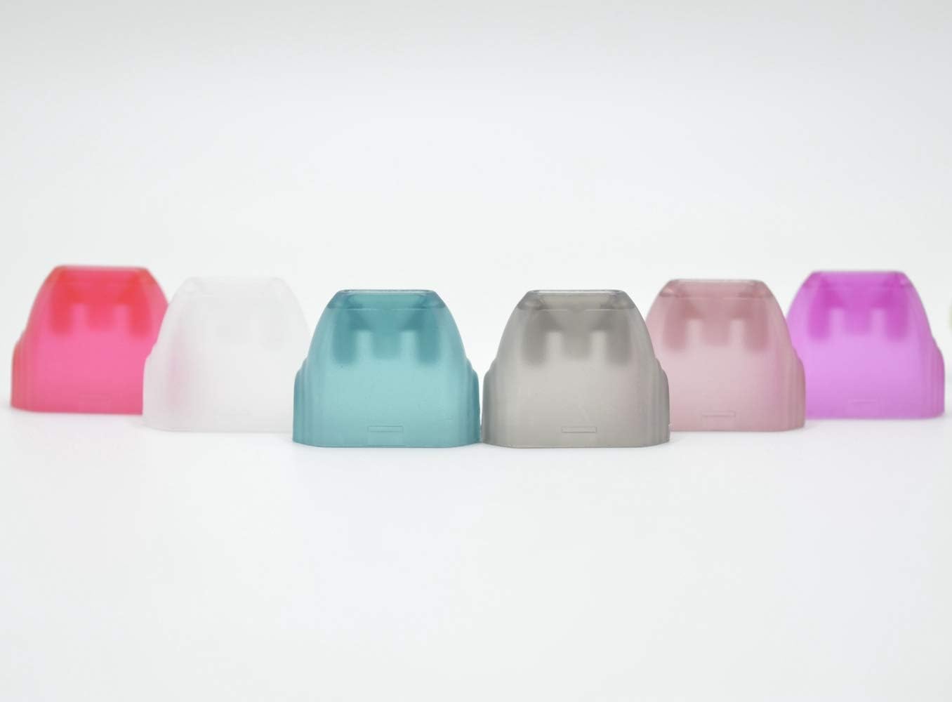 Drip Tip for Uwell Caliburn Reusable Acrylic Quality (6pcs Mixed Color Combo)