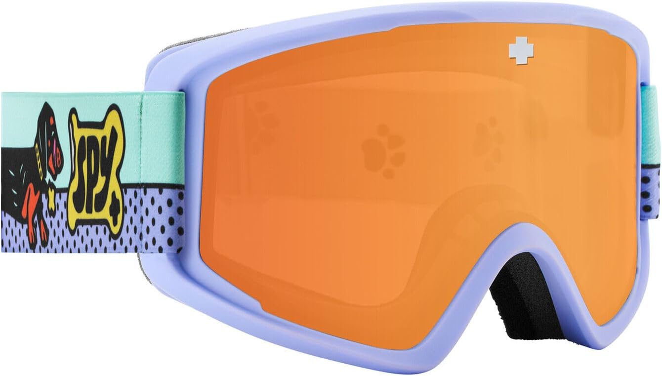 SPY Optic Crusher Elite JR. Snow Goggle, Winter Sports Protective Goggles, Color and Contrast Enhancing Lenses