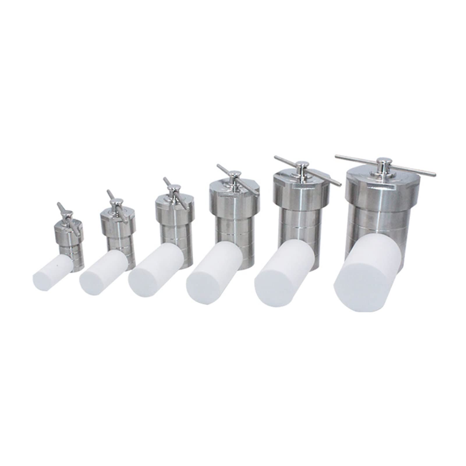 Multifuncional Reactor de autoclave hidrotermal de 25-500 ml con PTFE Síntesis hidrotermal de cámara. Alta precisión, amplia gama de aplicaciones(100ml)
