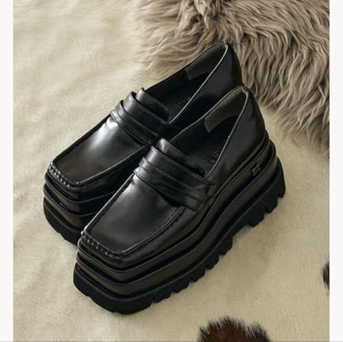 Darich プラットフォームローファー M ブラック - 製品詳細