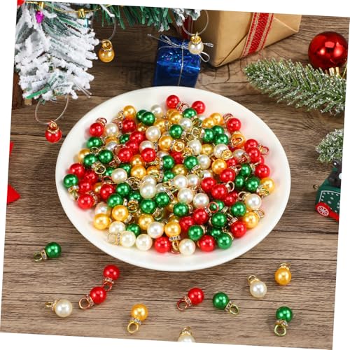 Mini boules de Noël légères pour décorer les petits arbres sans poids