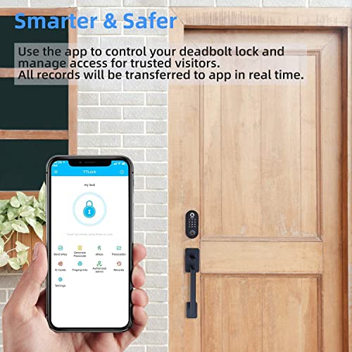 Hornbill HBUS-ZNS-Y001-BLK-KIT Smart Lock, Hornbill 7-In-1 Fingerprint Door Lock thumb #3