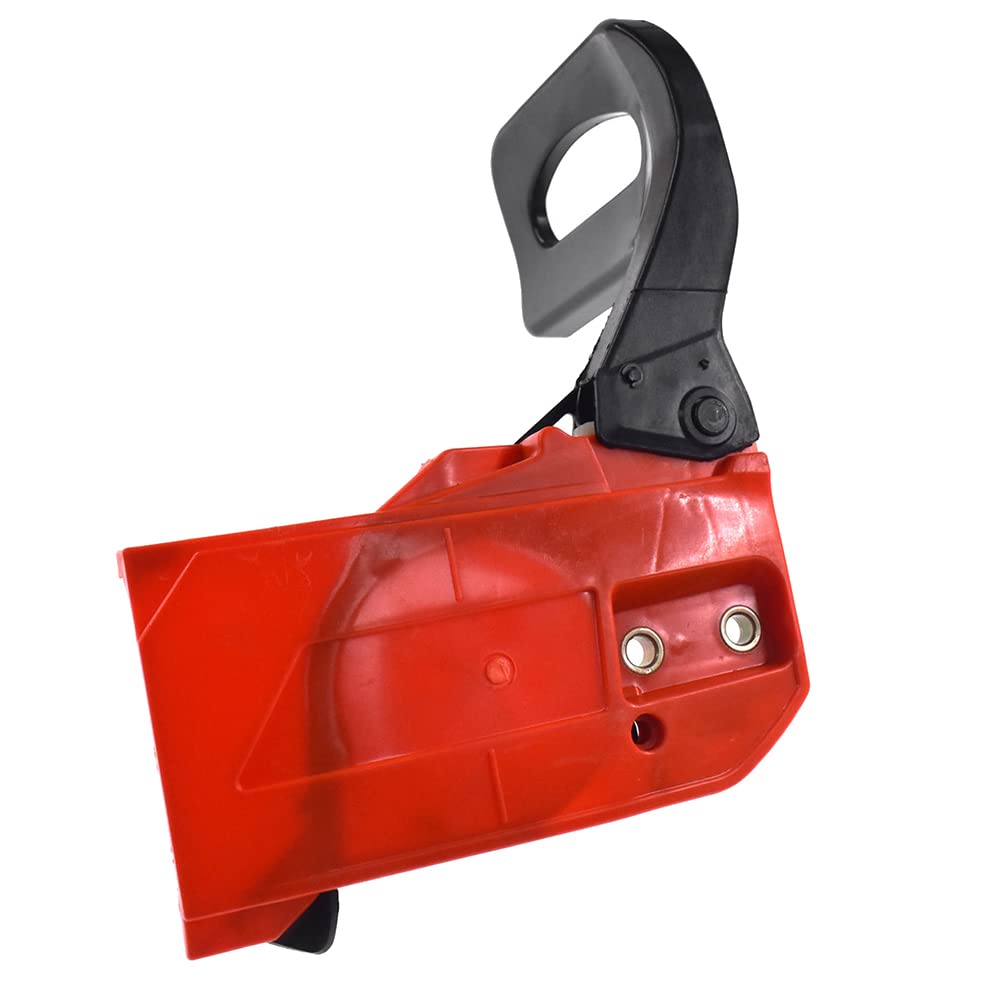 Cubierta de Manija de Embrague Freno Compatible Motosierra 4500 5200 45Cc 52Cc 58Cc Negro Plástico