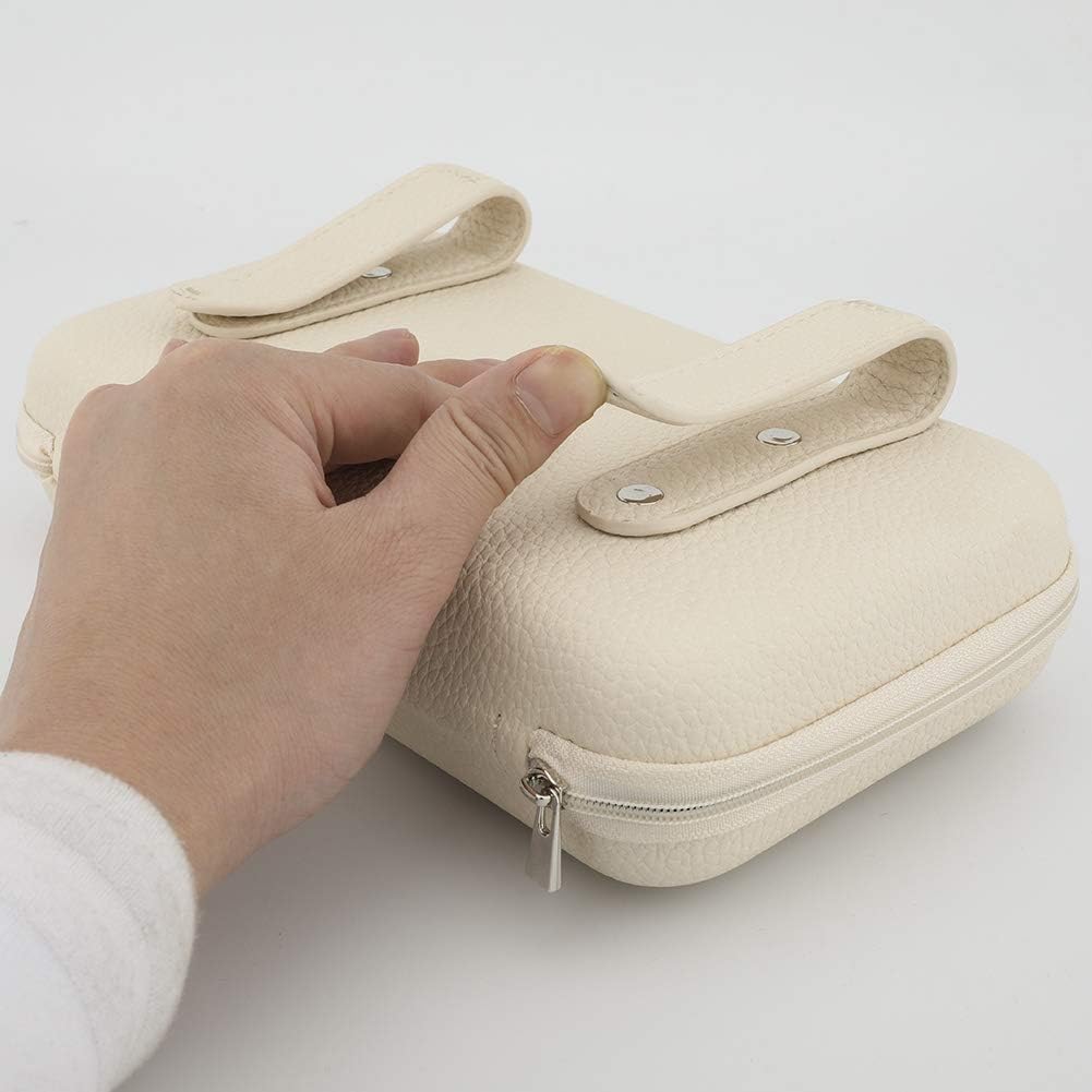Car Tissue Holder - Sun Visor Napkin Holder, PU Leather Backseat Tissue Case for Vehicle (Beige)