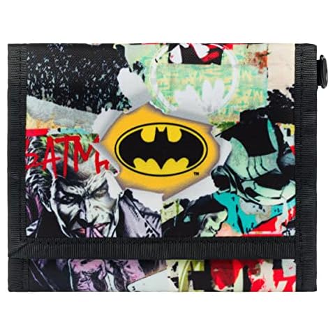 Purse for boys and girls, small purse, teenagers, purse, children's wallet, Batman Comics, Modern Cover