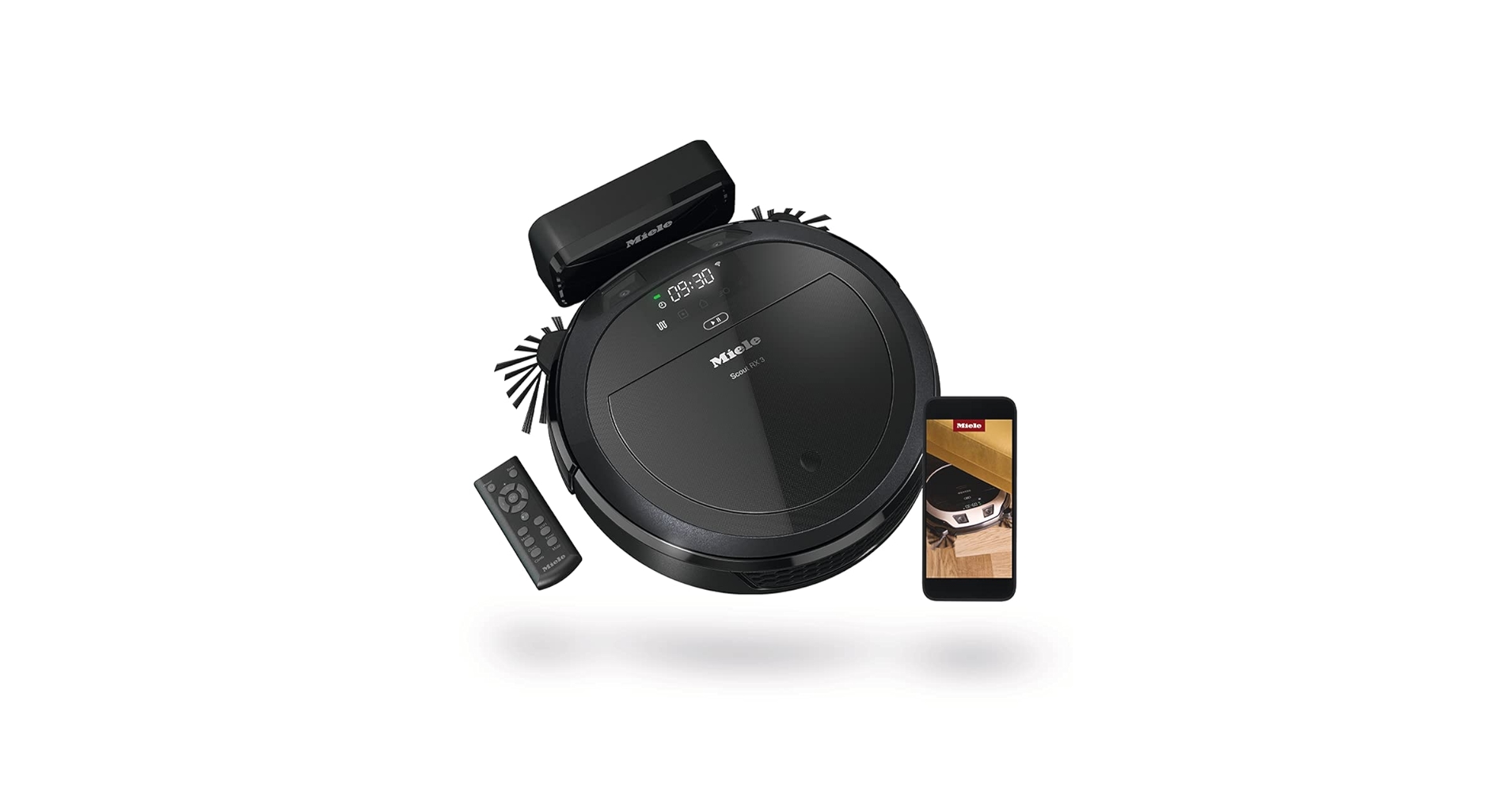 【るみるみ】Miele ロボット掃除機　Scout RX3 ブラック Miele 掃除機 | Scout RX3 Home Vision ロボット掃除機