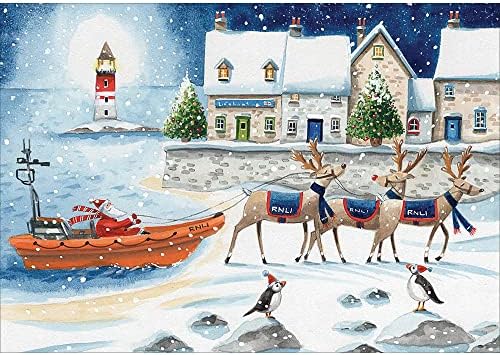 Box of 20 RNLI Charity Christmas Cards
