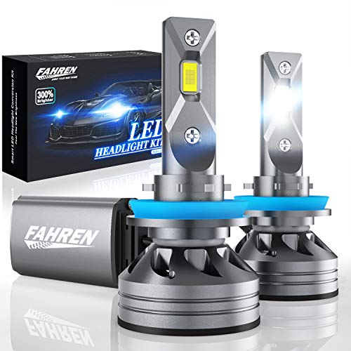 Fahren H11/H9/H8 LED Headlight Bulbs, 60W 14000 Lumens Super Bright LED Headlights Conversion Kit 6500K Cool White IP68 Waterproof, Pack of 2 #1