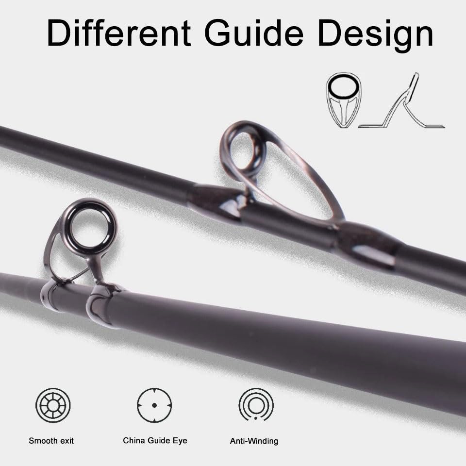 Canne à pêche légère de 20-50lb pour maîtriser le jigging en mer - 3