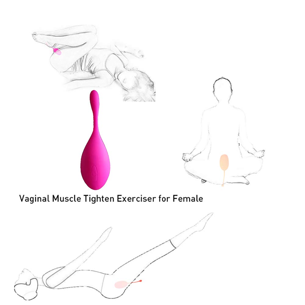 Sfera Vaginale Telecomandata Intelligente, Contrazione Perineale Di Kegel 8 Vibrazione Di Frequenza, Esercizio Di Muscolo Della Vescica Di Pratica Di Yoga Postpartum, Ricarica USB,