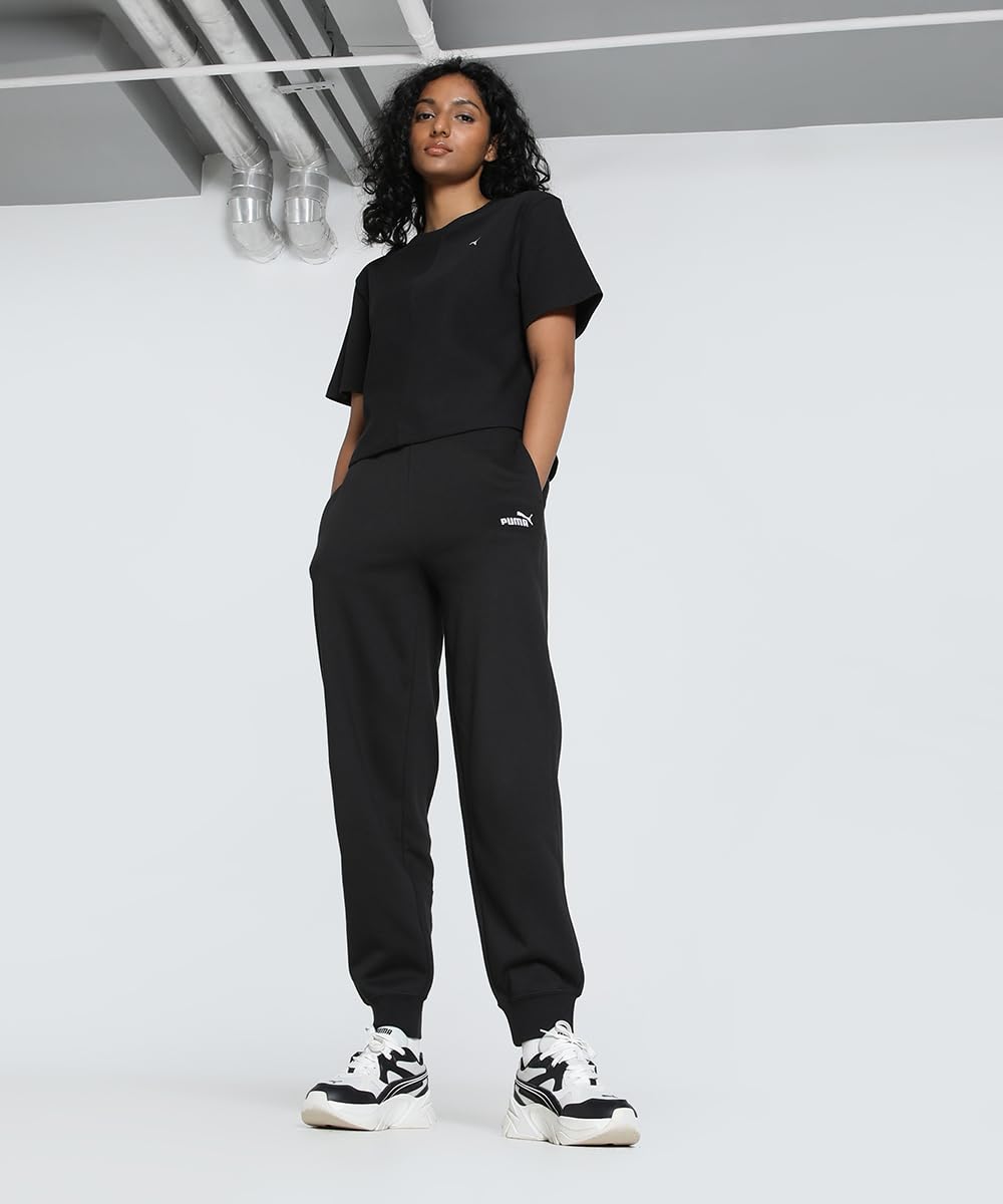 Puma Ess Small No. 1 Logo Comfort High-Waist Sweatpants TR Cl - Pantalon tricoté - Pantalon tricoté - Femme