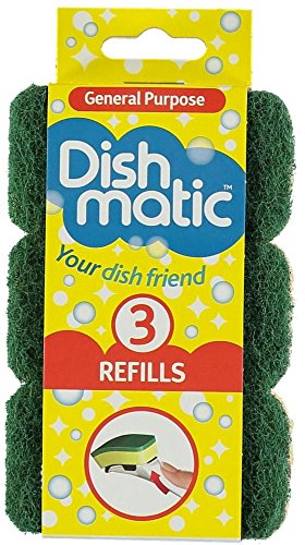 3 x Caraselle Dishmatic Refill Sponges
