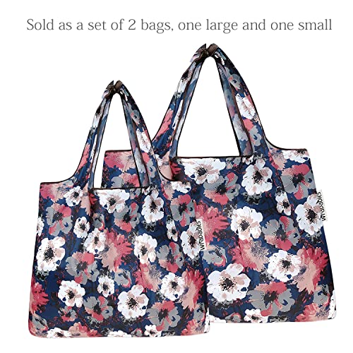Image of allydrew Large Foldable Tote Nylon Reusable Grocery Bag