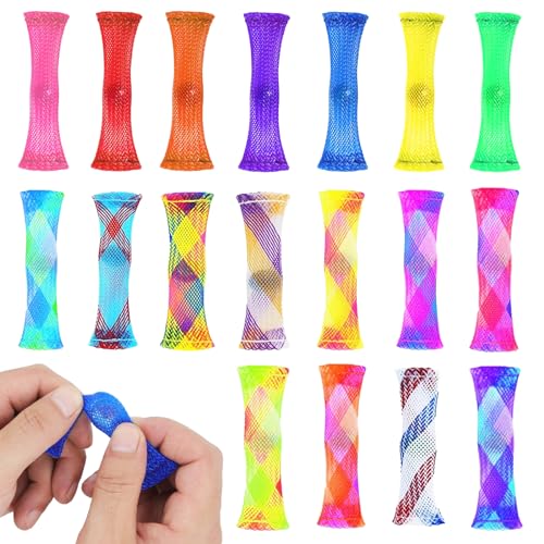 DMNQ 18 Pcs Fidget Toys Erwachsene Anti Stress Spielzeug Stressabbau Adhs...
