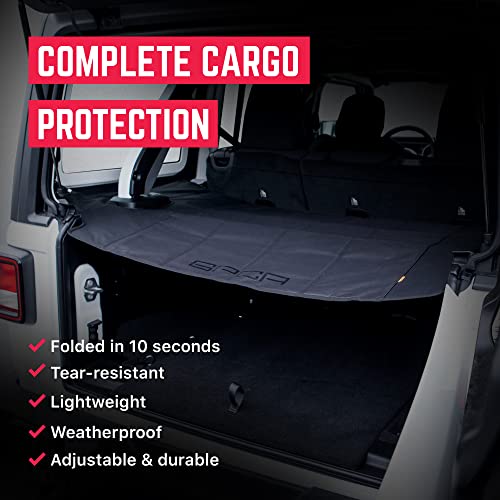 Image of GPCA Cargo Cover for Jeep Wrangler 2018-Present, JL 2-Door Hardtop