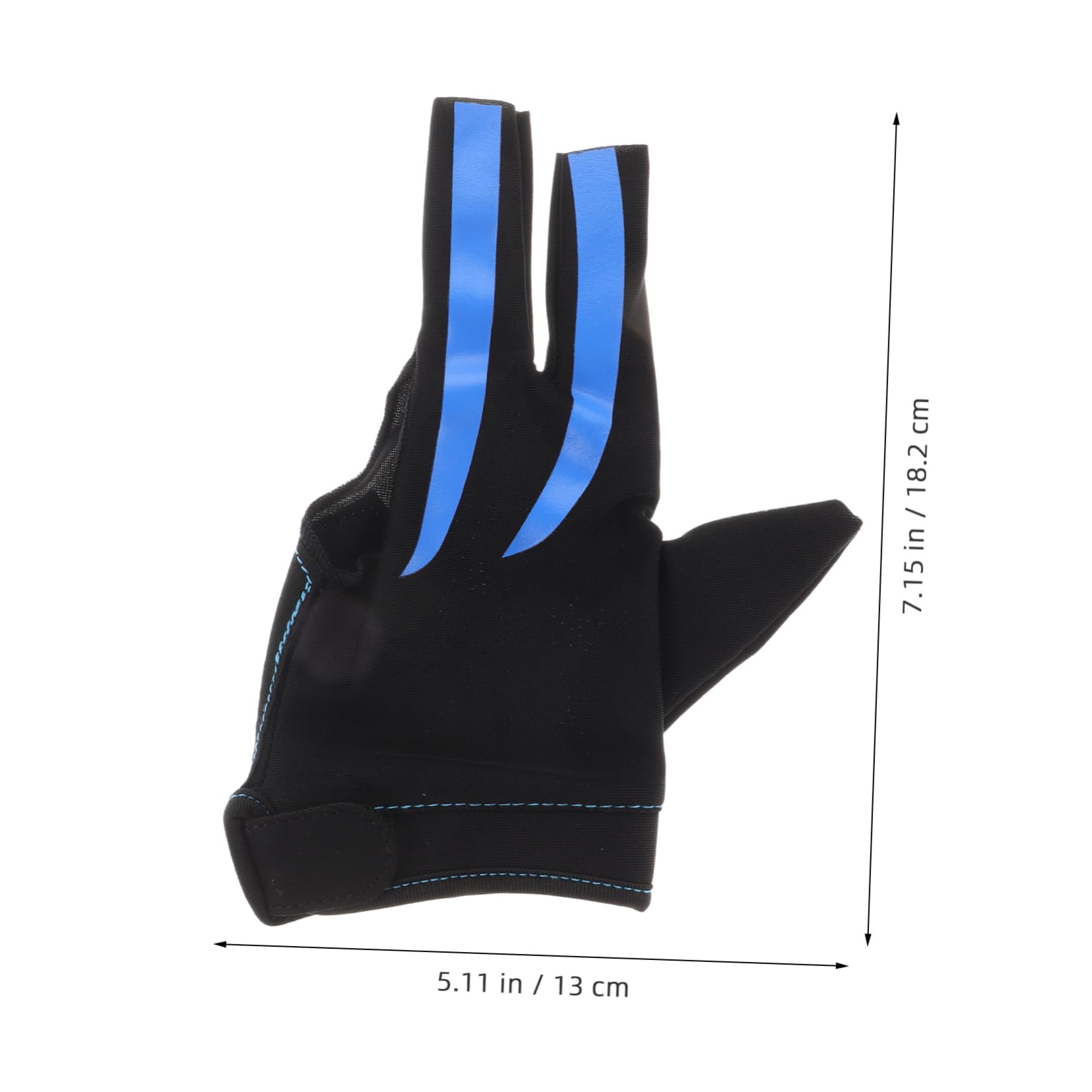 GOOHOCHY Billiards Glove for Pool and Cue-Based Sports User-Friendly Three-Finger Billiard Gloves and Stylish Design