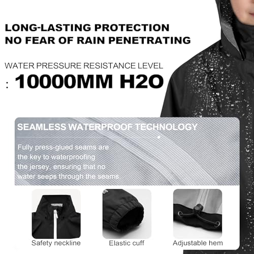 Boys Soft Shell Rain Jacket Lightweight Hiking Jacket Waterproof Windbreaker Outerwear for Kids3