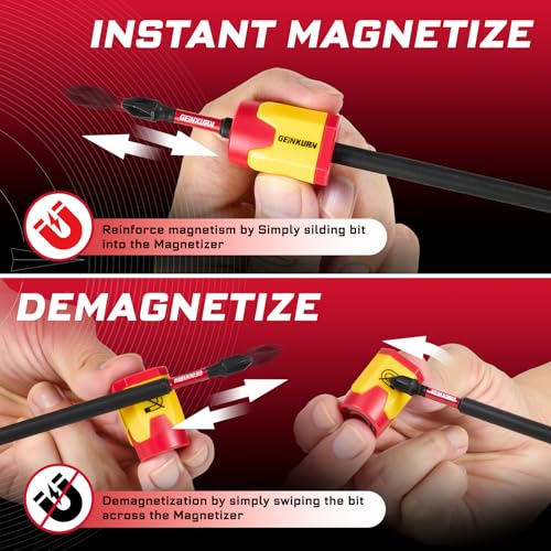 Anillos magnéticos para puntas de 1/4" que evitan la caída constante de tornillos 4