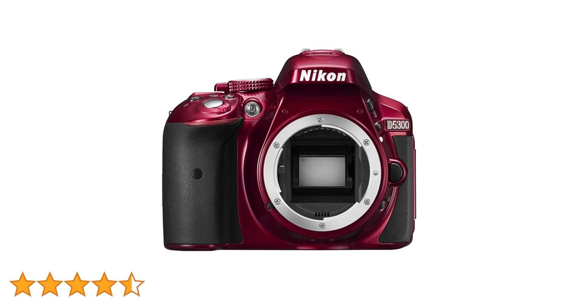 Amazon | Nikon デジタル一眼レフカメラ D5300 レッド 2400万