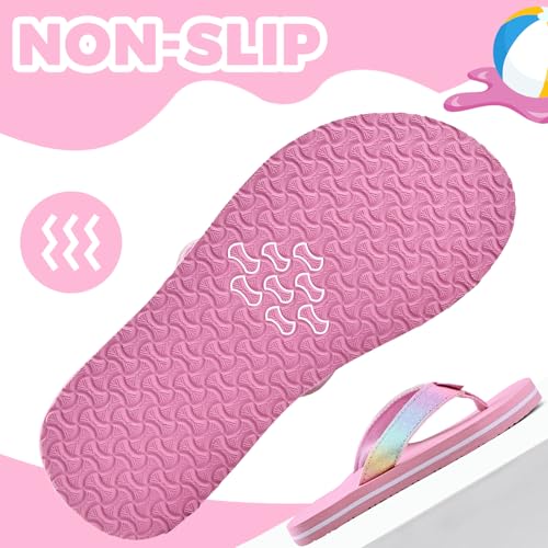 Image of WateLves Girls Flip Flops Toddler Boys Girls Non-Slip Sport Sandals for Beach Swim Pool(Little Kid /Big Kid)