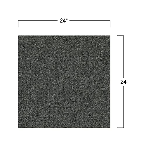 Image of Mohawk Advance 24 inch x 24 inch Berber (Loop pile), 0.11 inch Pile Height, Carpet Tile, Nylon Fiber, Stonewash Color, (24 Tiles), (96 sqft /carton)