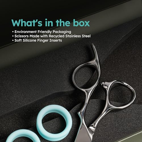 Image of 7 inch Dog Grooming Scissors|Super Light|VG10 Japanese Steel Professional Pet Grooming Shears for Cats & Dogs|Clean Cut & Precise Trimming|K9 Shears