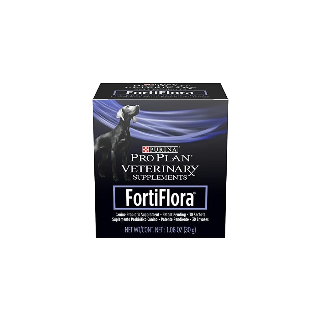 Purina FortiFlora Probiotics for Dogs, Pro Plan Veterinary Supplements