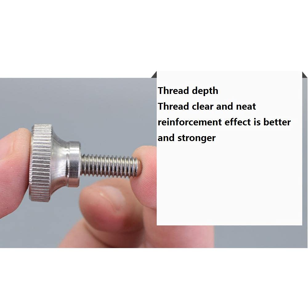 Edelstahl-High-Kopf-Walzschraube, Handschraube, große  