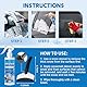 Miioto Enteiserspray Auto Scheibe, Scheibenenteiser Spray, Entfroster Spray Auto, Equipped with Special Scraper, Entfernen sie Schnell EIS und Schnee von Autoscheiben und Windschutzscheiben - 250ml