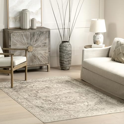 nuLOOM BIRV06 Area Rug, 2' x 3', Brielle Grey
