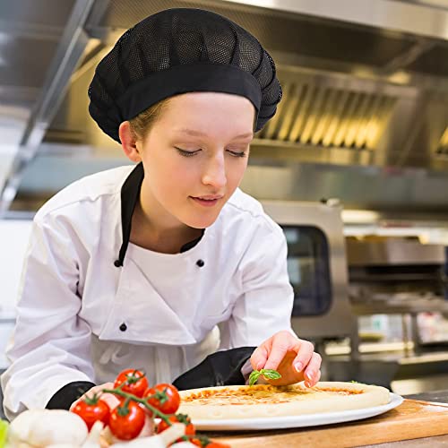 Lusofie 2 Pezzi Cappello da Cuoco Cappello da Chef...
