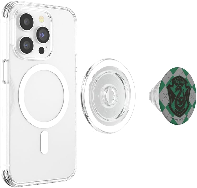 Harry Potter Slytherin Plaid Sigil PopSockets PopGrip for MagSafe