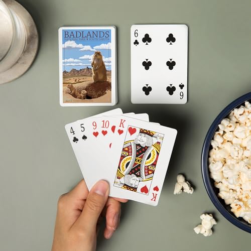 Baraja de Poker Badlands National Park 52 Cartas miniatura 2