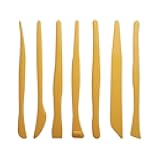 YYaaloa 14pcs Set Plastic Crafts Clay Modeling Tool Pottery Carving Tools for Shaping and Sculpting for Ceramics Clay Pottery (Plastic Knife-14pcs)