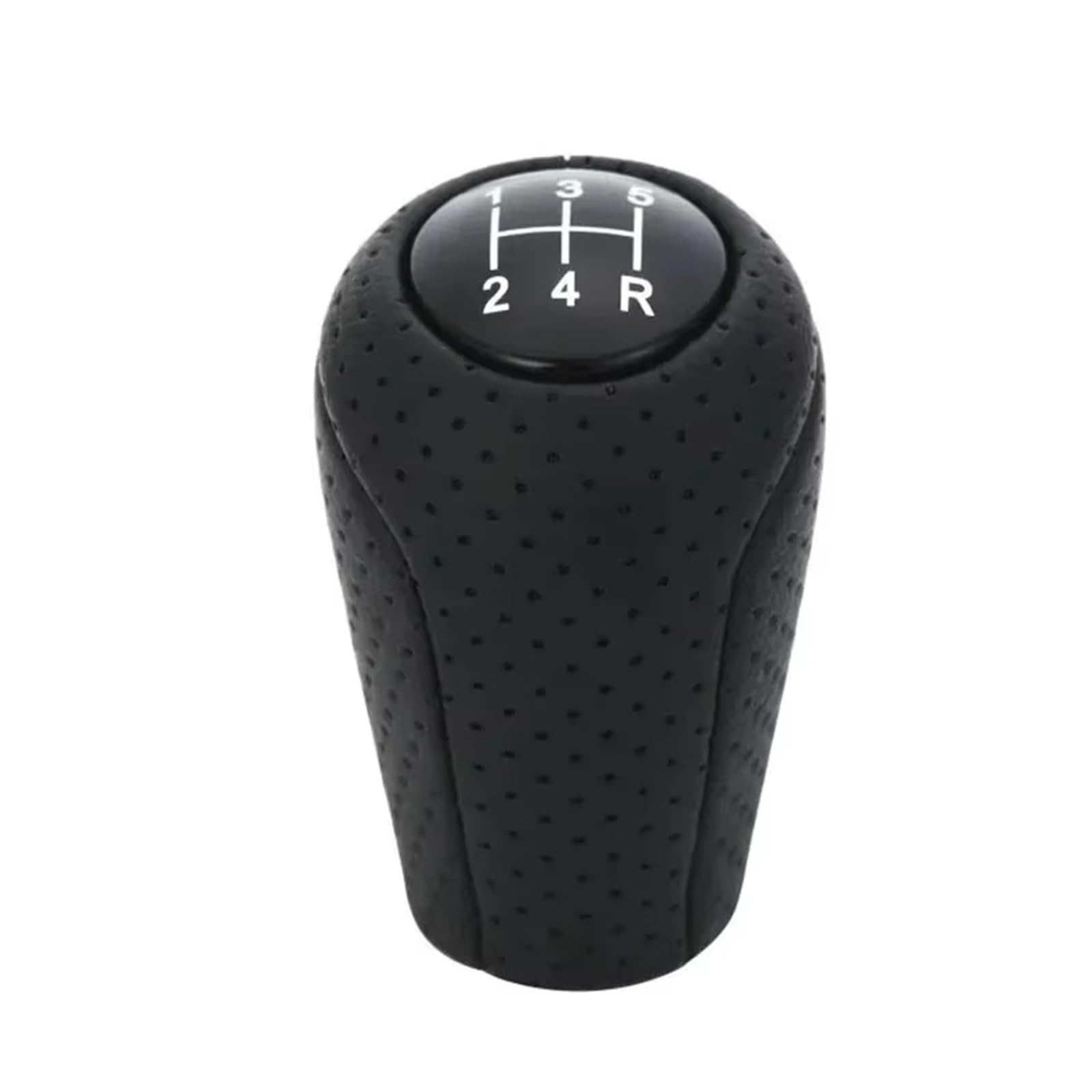 Ouvecr 5 Speed A Car Shift Gear Knob Handle For Mazda 3 Bk Bl 5 Cr Cw 6 Ii Gh For Cx-7 Er For Mx-5 Nc Iii 23 Mt Leather 5/6-Speed Gear Shift Knob Gear Shift Cover(5 Speed A)