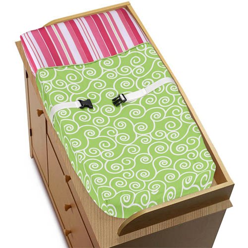 Sweet Jojo Designs Olivia Changing Pad Cover Diaper