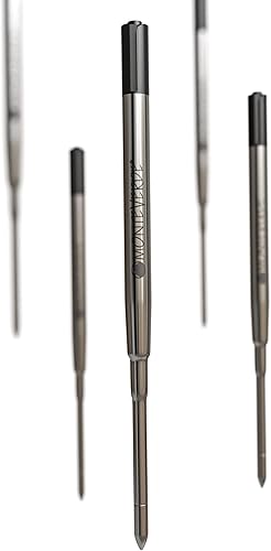 Vista 19 de Monteverde - Recambio para bolígrafo Parker de punta media, suave deslizamiento, 2 unidades Rojo