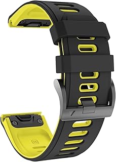 GAFNED Pulseira para Garmin Fenix 5 5 Plus Forerunner 935 945 Pulseira para Fenix 6 6Pro Approach S60 S62 Pulseira de liberação rápida e ajuste fácil
