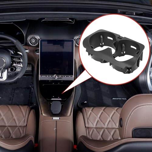 Divisor insertable para portavasos Mercedes E400 2015-2018 miniatura 3