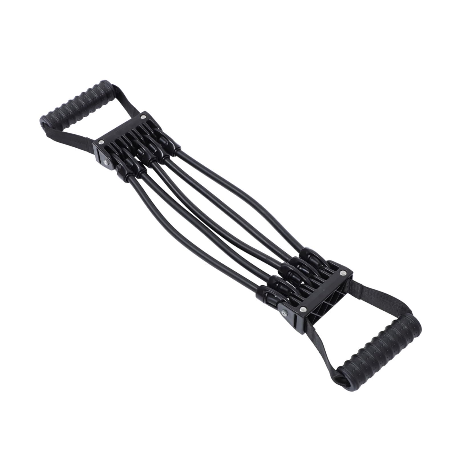 SUPVOX Estrattore attrezzatura palestra gym set attrezzo fitness casa espansore del torace kit palestra Accessori barra del mento fascia di resistenza fascia elastica plastica Black