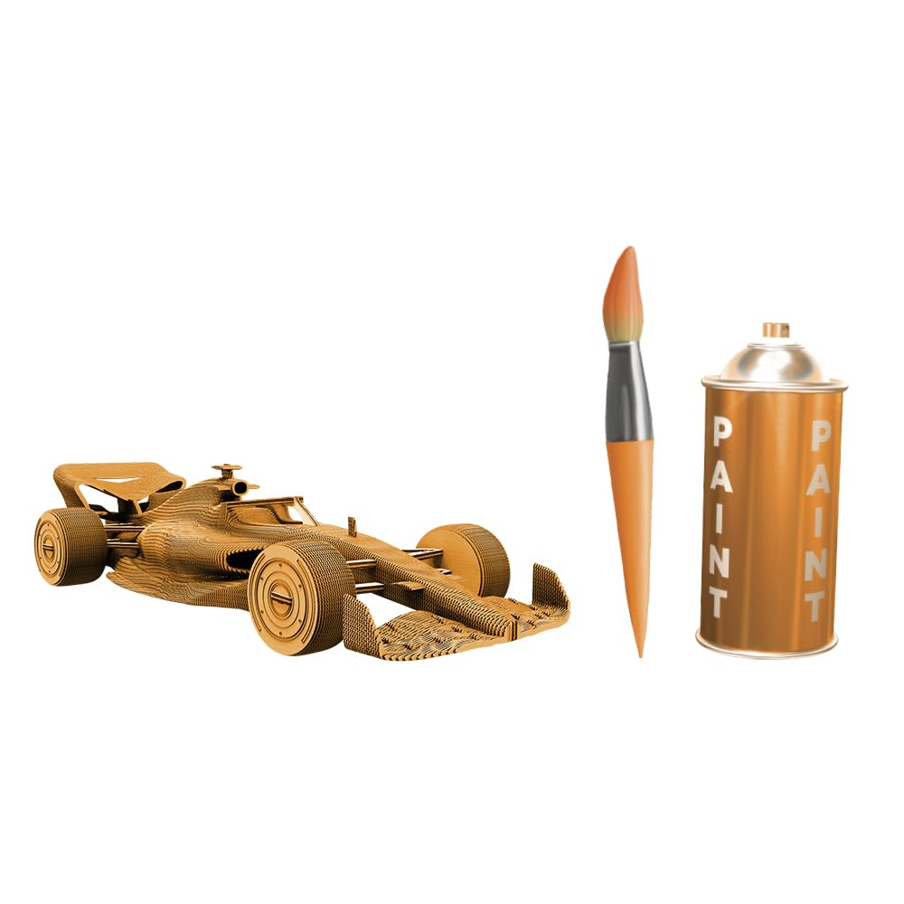 Auto da Corsa Puzzle 3D in Cartone – Modellino da Costruire