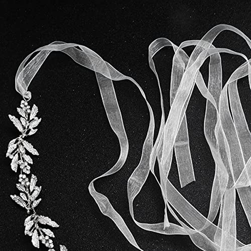 GALPADA Waist Chain Belt for Wedding Bridal Waistband Bride Waist Ornaments Wedding Dress4