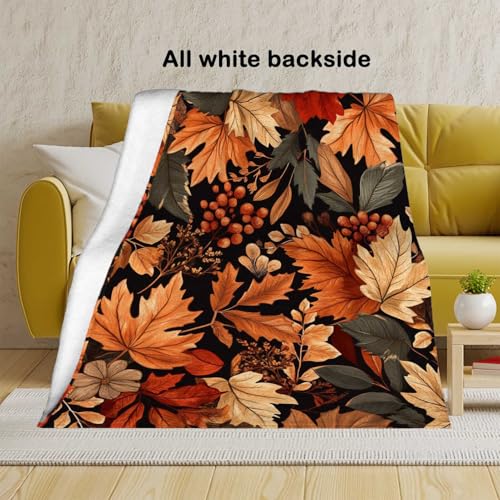 Firmiso-Autumn-Blankets-and-Throws-6080-Soft-Fall-Leaf-Fleece-Blanket-Perfect-for-Sofa-Couch-Bedroom-Decor-or-Thanksgiving-Warm-and-Stylish-Seasonal-Home-Accent Firmiso Autumn Blankets and Throws 6080 Soft Fall Leaf Fleece Blanket Perfect for Sofa Couch Bedroom Decor or Thanksgiving Warm and Stylish Seasonal Home Accent