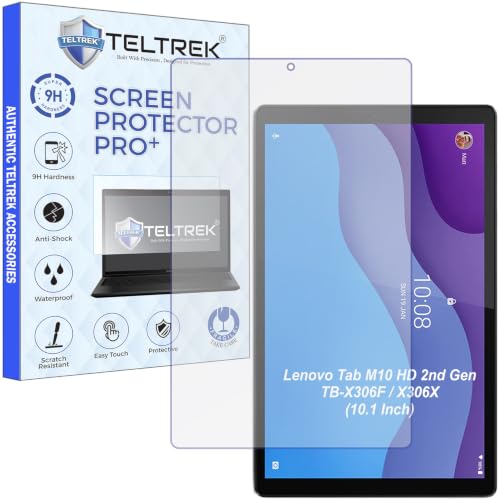 Image of Screen Guard Compatible With Lenovo Tab M10 Hd 2nd Gen, Lenovo Tab M10 HD Gen 2 (10.1 Inch Tablet) Flexible Fiber Screenguard Not a Tempered Glass Screen Protector
