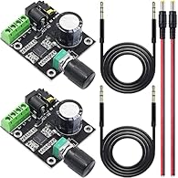 【High efficiency】: PAM8610 dual channel DC 12V 2 x 15W digital audio stereo high power amplifier board, high efficiency over than 90%. 【High quality】: Designed with DC Volume control, thus high-quality sound reproduction. 【Voltage and current】: Quies...