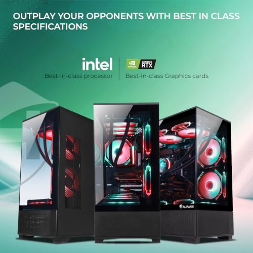 HAJAAN SuperX Gaming Computer PC Desktop - Intel Core i7 12700K up to 5.00 GHz, GeForce RTX 4060 8GB, 1TB NVMe, 32GB DDR4 RAM, Liquid Cooled, AX WiFi, Windows 11 Pro 64-bit - Image 4