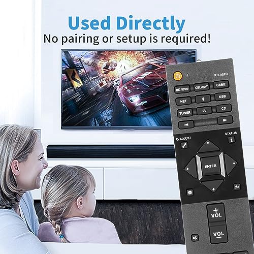 RC-957R Remote Control Compatible with Pioneer VSX-LX102 VSXLX102 VSX-LX103 VSXLX103 VSX-LX104 VSXLX104 VSX-LX302 VSXLX302 4K Ultra HD Network A/V AV Receiver Replacement Controller with Batteries by CTRLBETTER - Image 4