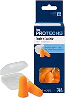 Flents Quiet Ear Plugs NRR 30dB - 5 Pairs with Case for Sleeping, Snoring, Concerts, Construction, Studying